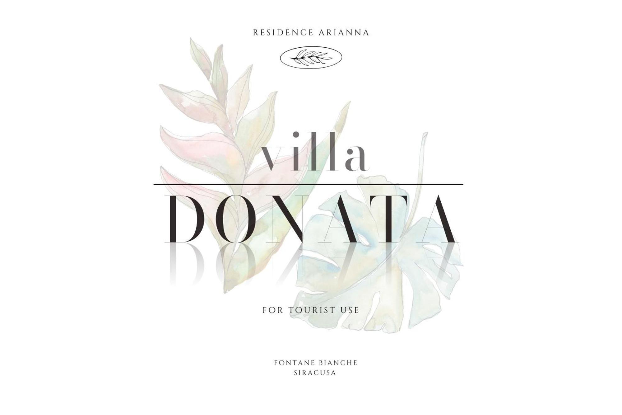 Villa Donata Фонтане Бианче Екстериор снимка